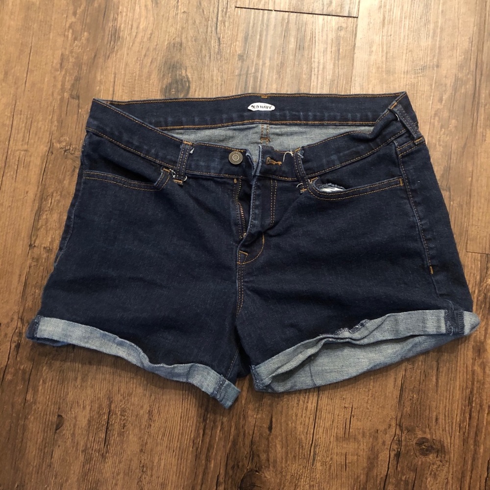 Old Navy Cuffed Jean Shorts